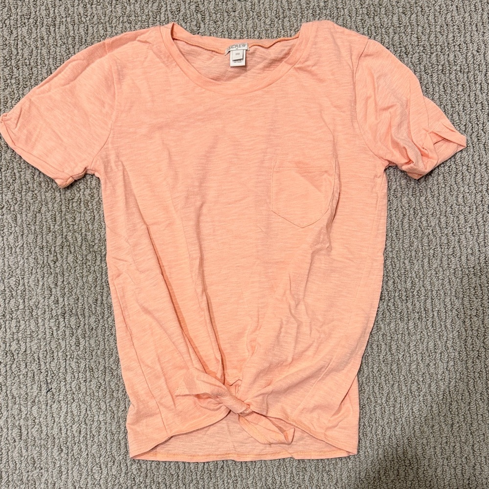 J. Crew Light Coral Short Sleeve Tee